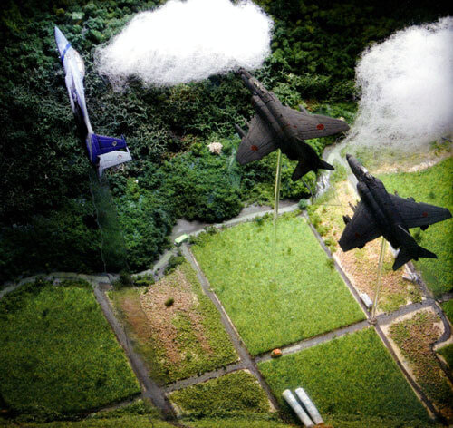 ボックスジオラマ「ファントムとイーグル」